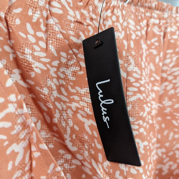 NWT LULU'S Most Perfect Day Tie Print Shorts - Picture 6 of 8